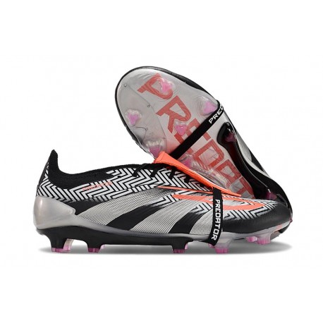 adidas Predator Elite FT FG Fotbollsskor Svart Silver Röd 