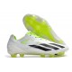 Fotbollsskor adidas X Crazyfast + Elite Fg/ Ag Grå Svart Lucid Lemon LIMITED EDITION