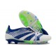 adidas Predator Elite FT FG Fotbollsskor Vit Svart Grön