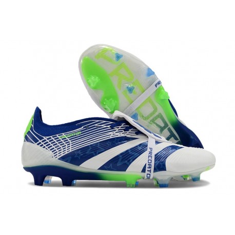 adidas Predator Elite FT FG Fotbollsskor Vit Svart Grön