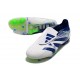 adidas Predator Elite FT FG Fotbollsskor Vit Svart Grön