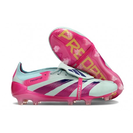 adidas Predator Elite FT FG Fotbollsskor Blå Rosa