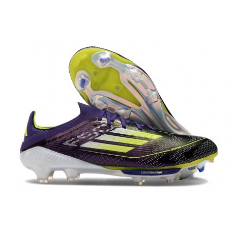 Skor adidas F50+ Elite FG Lila Gul