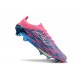Skor adidas F50+ Elite FG Blå Vit Rosa