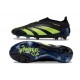 adidas Predator Elite Snörlösa FG Svart Grön