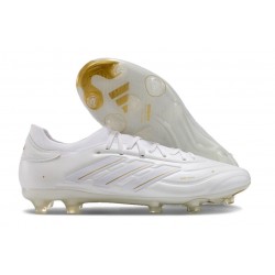 Fotbollsskor adidas Copa Pure 2+ FG Vit Guld