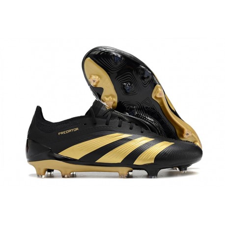 Fotbollsskor adidas Predator 24 Elite FG Svart Guld