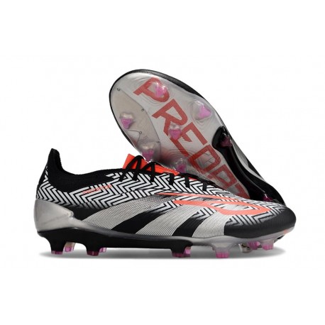 Fotbollsskor adidas Predator 24 Elite FG Svart Vit Orange