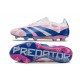Fotbollsskor adidas Predator 24 Elite FG Reemergence -Vit Blå Rosa