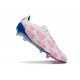 Fotbollsskor adidas Predator 24 Elite FG Reemergence -Vit Blå Rosa