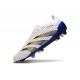 Fotbollsskor adidas Predator 24 Elite FG Vit Grå Blå Röd