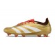Fotbollsskor adidas Predator 24 Elite FG Guld Vit Röd