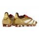 Fotbollsskor adidas Predator 24 Elite FG Guld Vit Röd