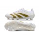Fotbollsskor adidas Predator 24 Elite FG Vit Guld