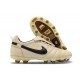 Nike Tiempo Legend 10 Elite FG Beige Svart