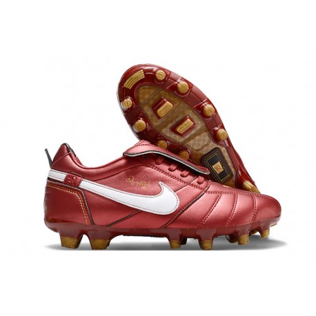 Nike Tiempo Legend 10 Elite FG Röd Vit