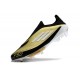 Fotbollsskor för Herrar adidas F50+ Elite Snörlösa FG Guld Svart Vit