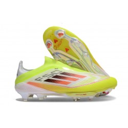 Fotbollsskor för Herrar adidas F50+ Elite Snörlösa FG Gul