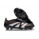 Skor Adidas Predator Elite Tongue FG Svart Grå Röd 
