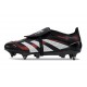 Skor Adidas Predator Elite Tongue FG Svart Grå Röd 