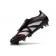 Skor Adidas Predator Elite Tongue FG Svart Grå Röd 