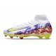 Fotbollsskor Nike Mercurial Superfly 10 Elite FG Vit Gul Lila