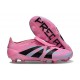 Skor Adidas Predator Elite Tongue FG Rosa Svart