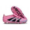 Skor Adidas Predator Elite Tongue FG Rosa Svart