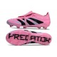 Skor Adidas Predator Elite Tongue FG Rosa Svart