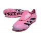Skor Adidas Predator Elite Tongue FG Rosa Svart