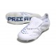 Skor Adidas Predator Elite Tongue FG Vit Silver Blå