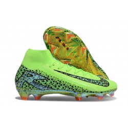 Fotbollsskor Nike Mercurial Superfly 10 Elite FG Grön Svart 