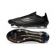 adidas F50 Elite Laceless FG Fotboll Skor Svart