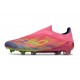 adidas F50 Elite Laceless FG Fotboll Skor Rosa Gul Lila
