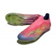 adidas F50 Elite Laceless FG Fotboll Skor Rosa Gul Lila