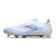 adidas F50 Elite Laceless FG Fotboll Skor Vit Blå