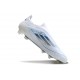 adidas F50 Elite Laceless FG Fotboll Skor Vit Blå