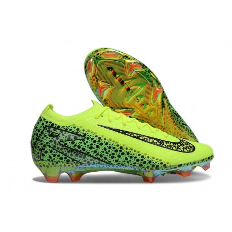 Nike Zoom Mercurial Vapor 16 Elite FG Grön Svart