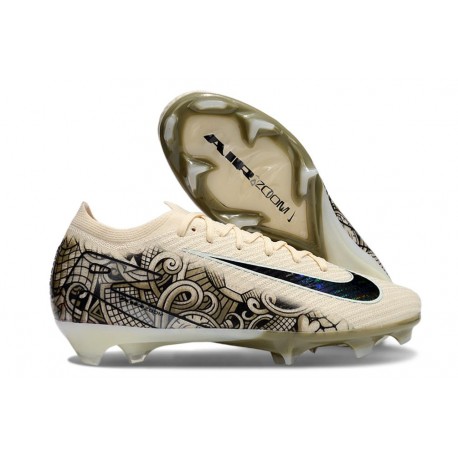 Nike Zoom Mercurial Vapor 16 Elite FG Beige Svart