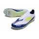 adidas F50 Elite Laceless FG Fotboll Skor Vit Blå Gul