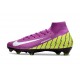 Fotbollsskor Nike Mercurial Superfly 10 Elite FG Lila Gul Vit