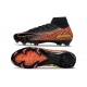 Fotbollsskor Nike Mercurial Superfly 10 Elite FG Svart Orange Gul