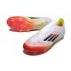 adidas F50 Elite Laceless FG Fotboll Skor Vit Röd Svart