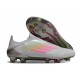 adidas F50 Elite Laceless FG Fotboll Skor Fotbollsskor Grå Rosa
