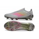 adidas F50 Elite Laceless FG Fotboll Skor Fotbollsskor Grå Rosa