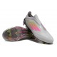 adidas F50 Elite Laceless FG Fotboll Skor Fotbollsskor Grå Rosa