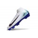 Fotbollsskor Nike Mercurial Superfly 10 Elite FG Vit Blå Svart