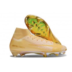 Fotbollsskor Nike Mercurial Superfly 10 Elite FG Gul Guld