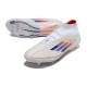 adidas F50 Elite Mid FG Vit Röd Blå