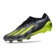 adidas X Crazyfast.1 Elite FG Crazycharged - Svart Gul Grå LIMITED EDITION